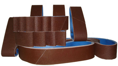 Cinta de Lixa, Correias, Fitas