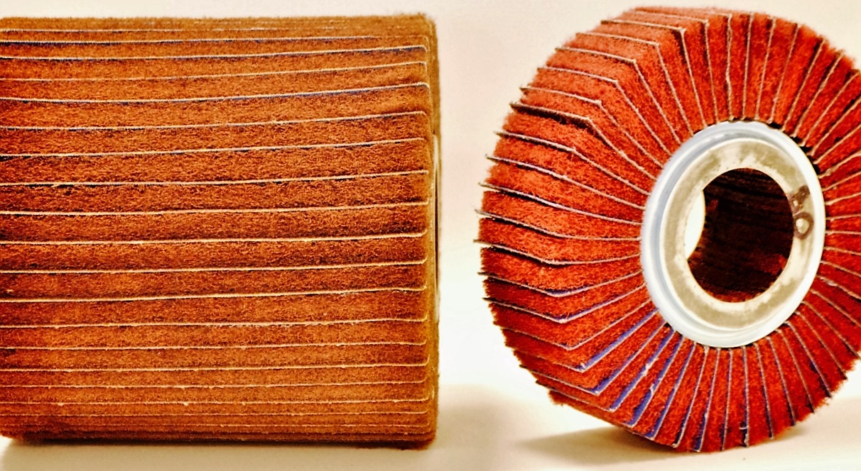 Roda Lamelar scotch lixa